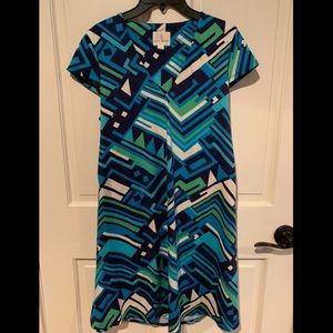 Julie Brown Geometric Dress